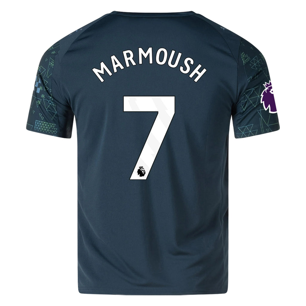 Men's Replica Marmoush Manchester City Fourth Jersey 25/26