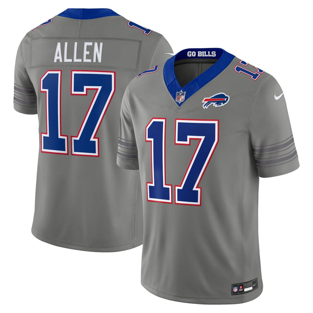 Men's Buffalo Bills Josh Allen Royal Team Vapor F.U.S.E. Stitched