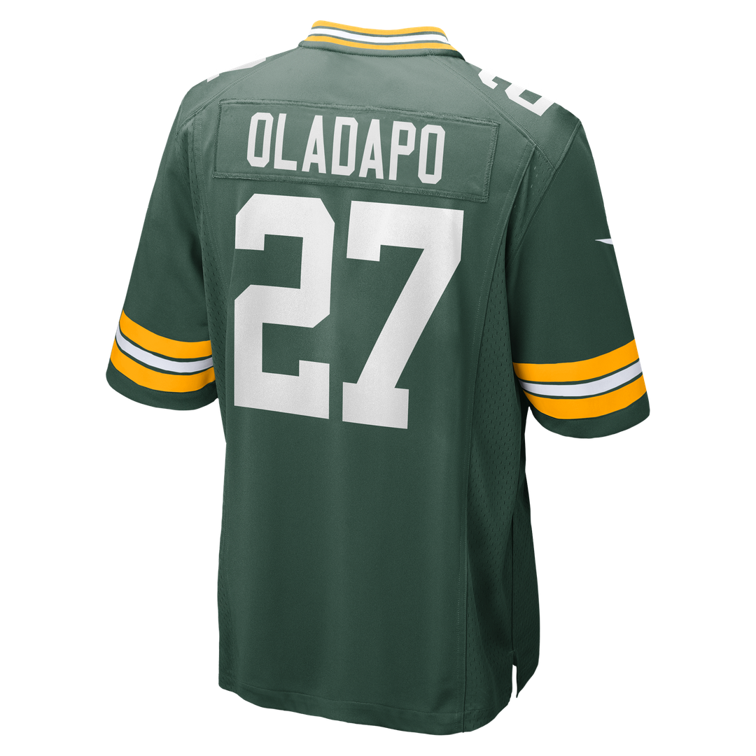 Men's Green Bay Packers Kitan Oladapo Green