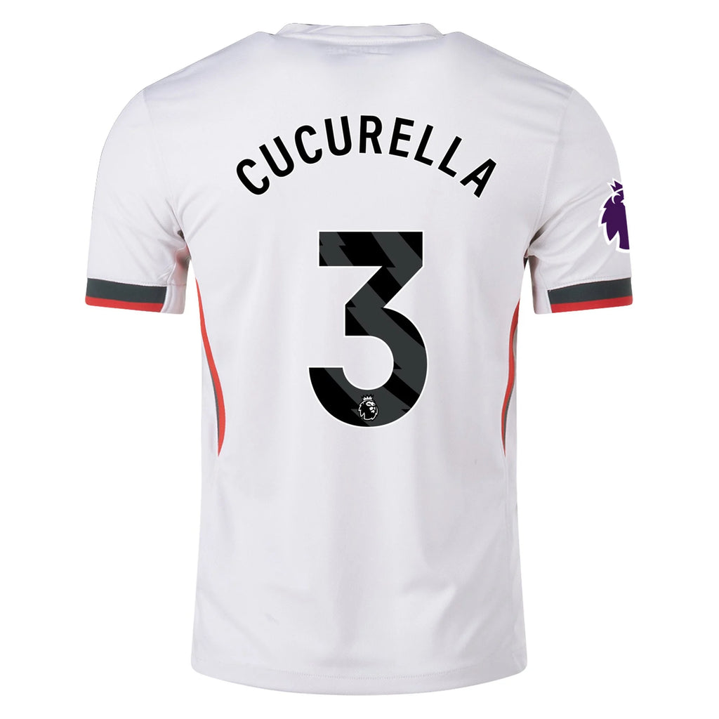Men's Replica Cucurella Chelsea Away Jersey 25/26