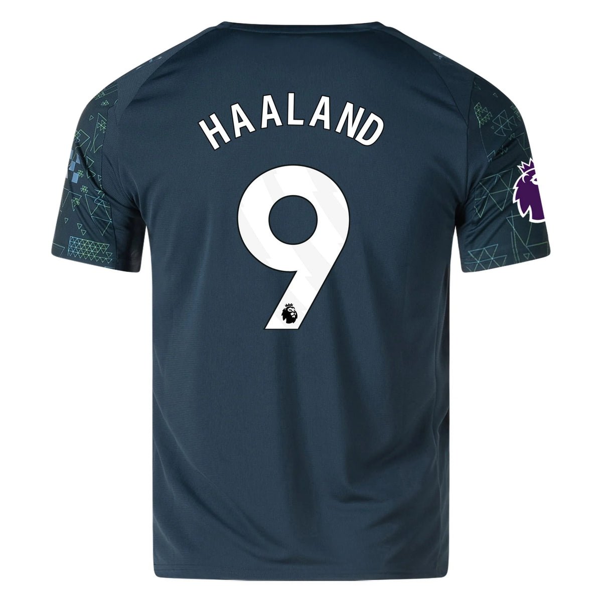 Men's Replica Haaland Manchester City Fourth Jersey 25/26