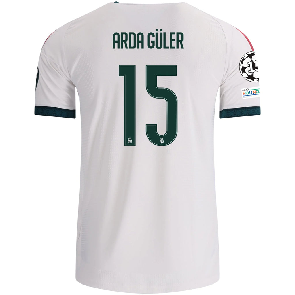 Men's Authentic Arda Guler Real Madrid Home Jersey 26/27