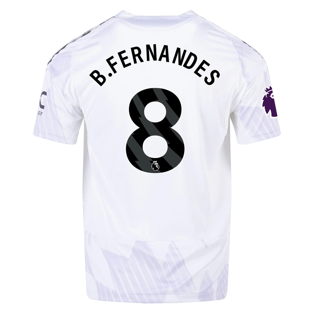 Men's Authentic B. Fernandes Manchester United Away Jersey 25/26
