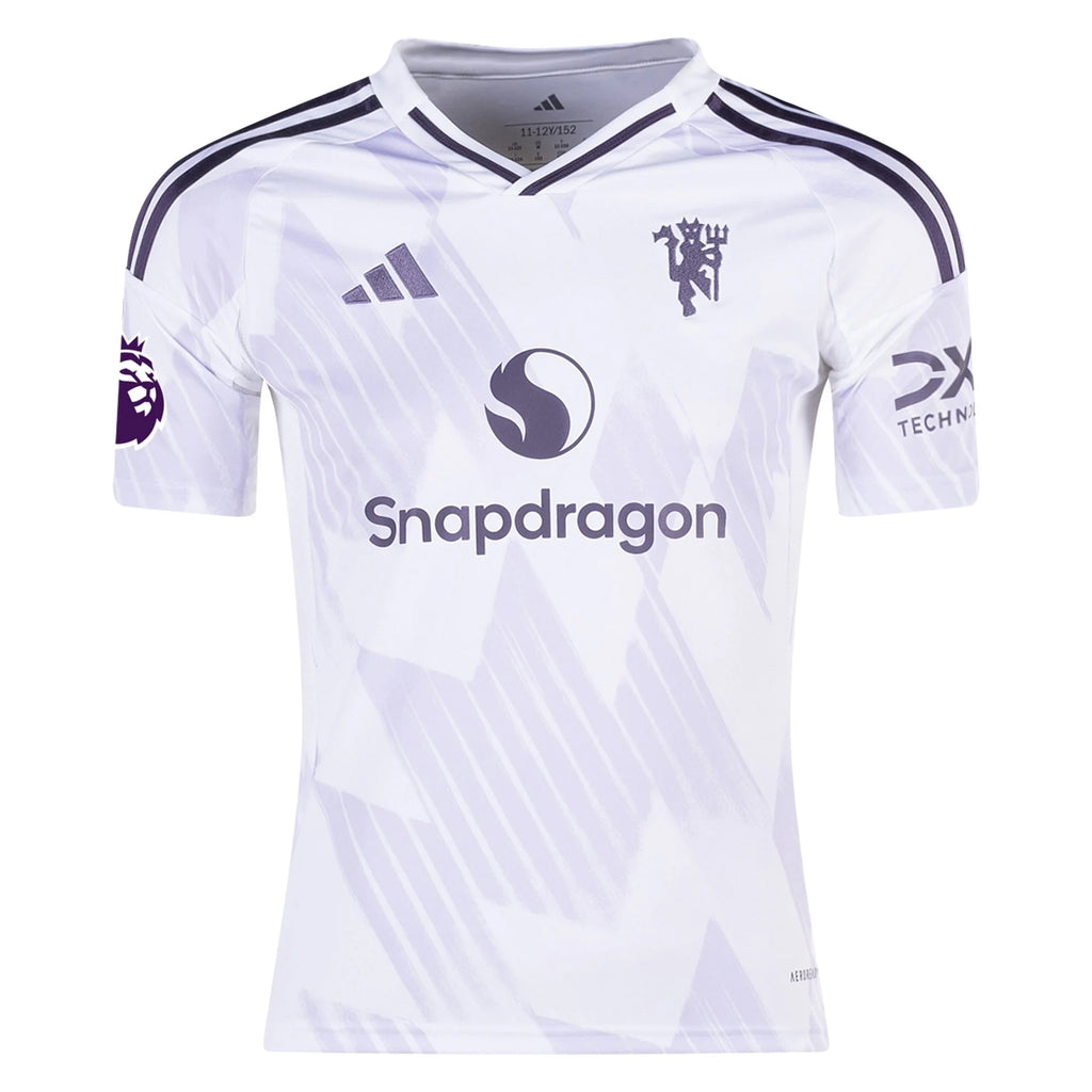 Kid's Replica Zirkzee Manchester United Away Jersey 25/26