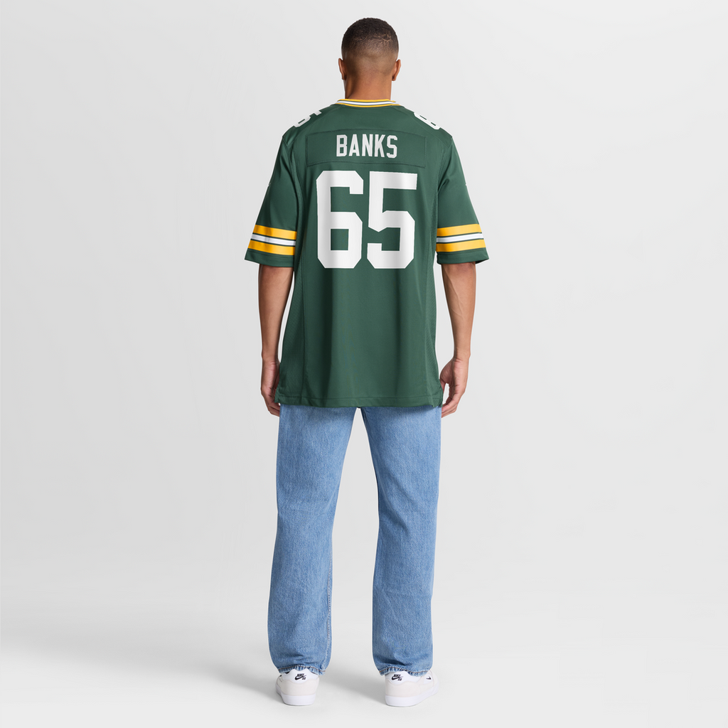 Men's Green Bay Packers Aaron Banks Green Team