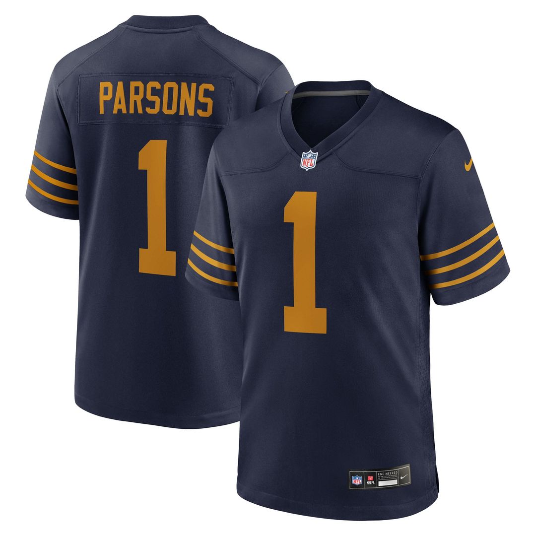 Men's Green Bay Packers Micah Parsons Navy The 1923 Classic