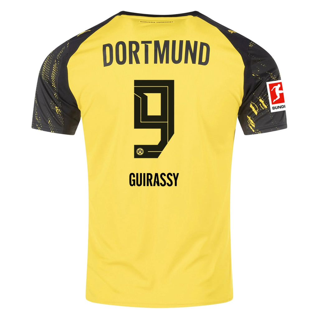 Men's Replica Guirassy Borussia Dortmund Home Jersey 25/26