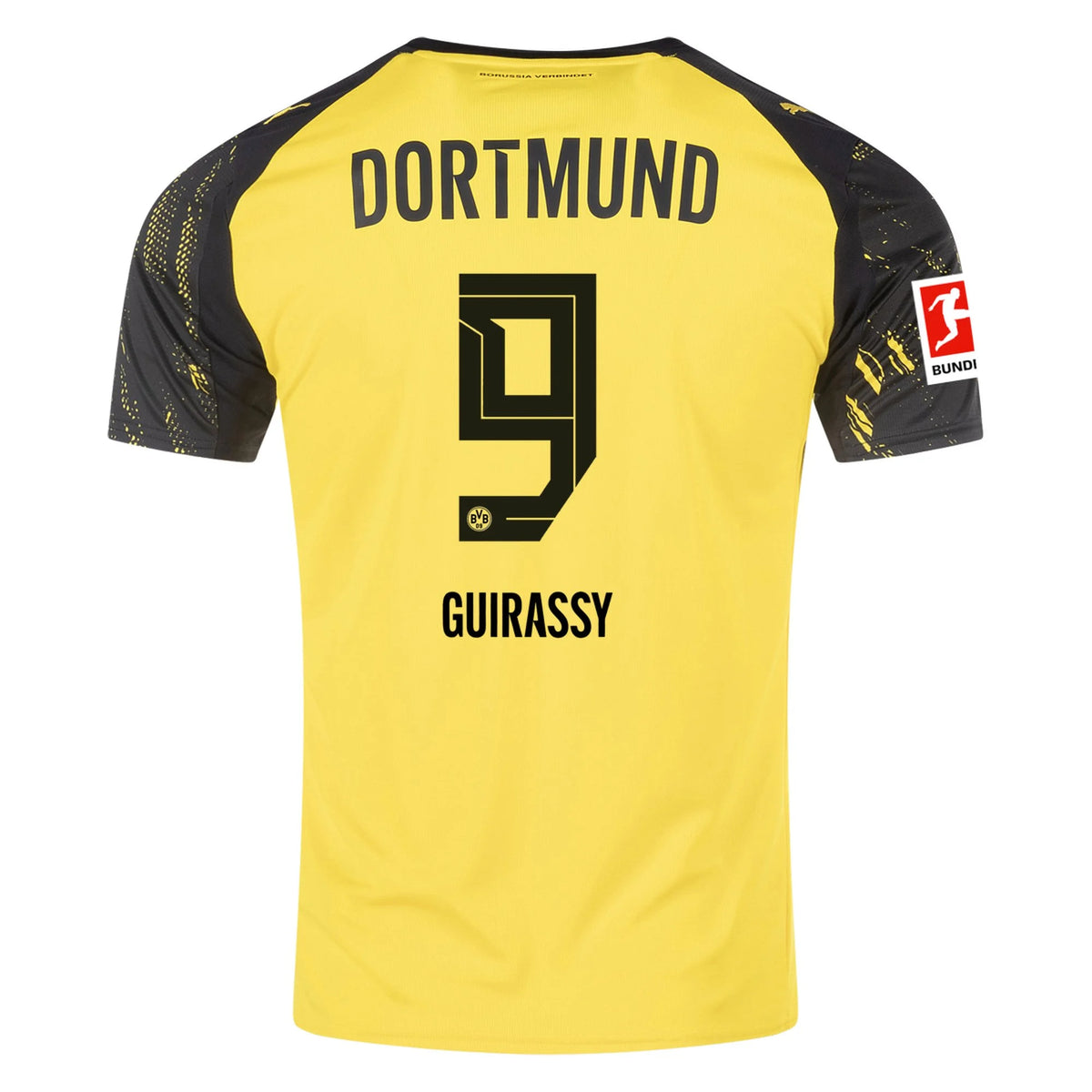 Men's Replica Guirassy Borussia Dortmund Home Jersey 25/26