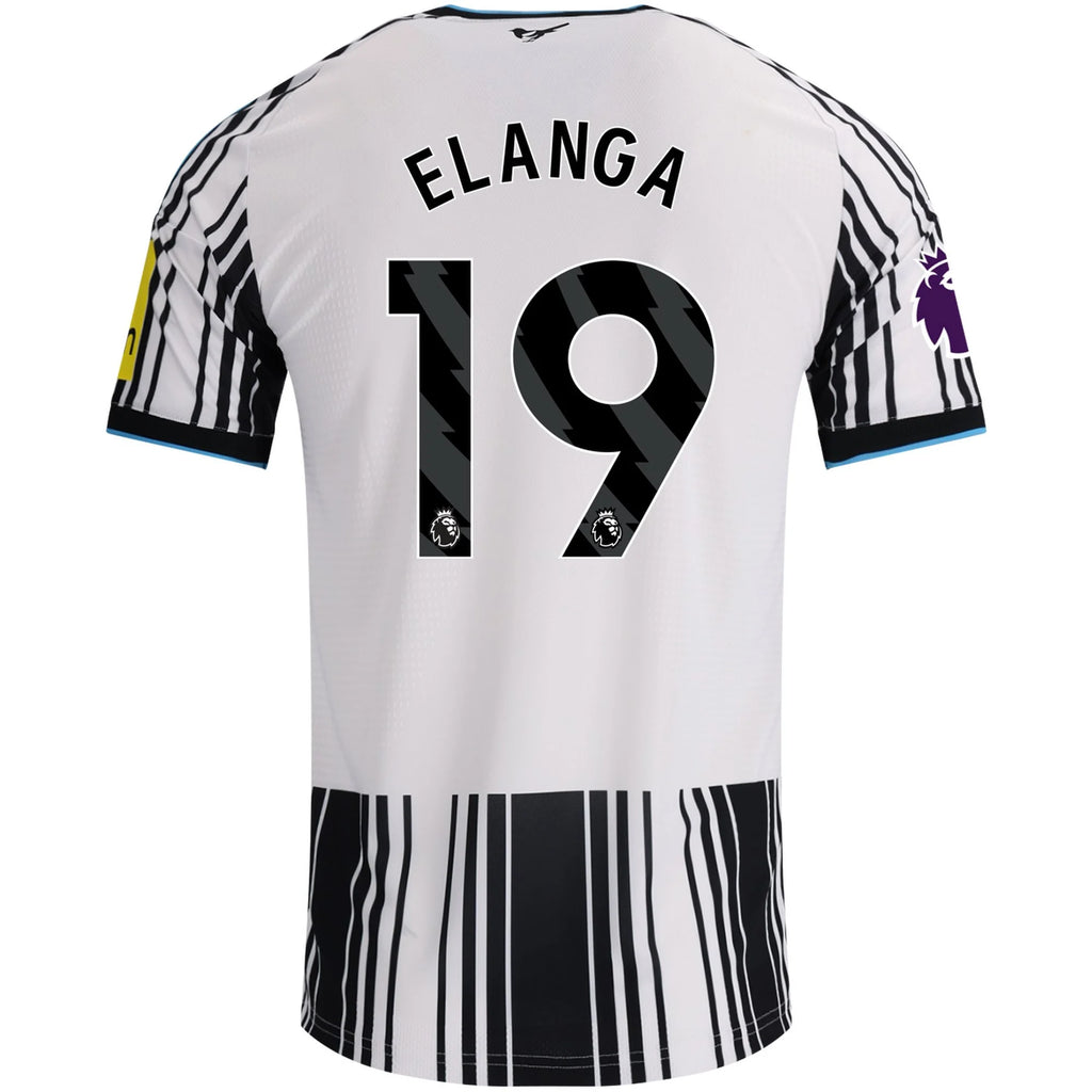 Men's Authentic Elanga Newcastle Home Jersey 26/27