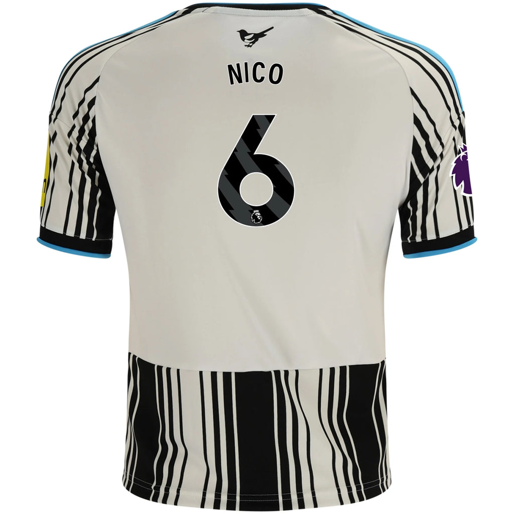Men's Replica Nico Newcastle Youth Home Jersey 26/27