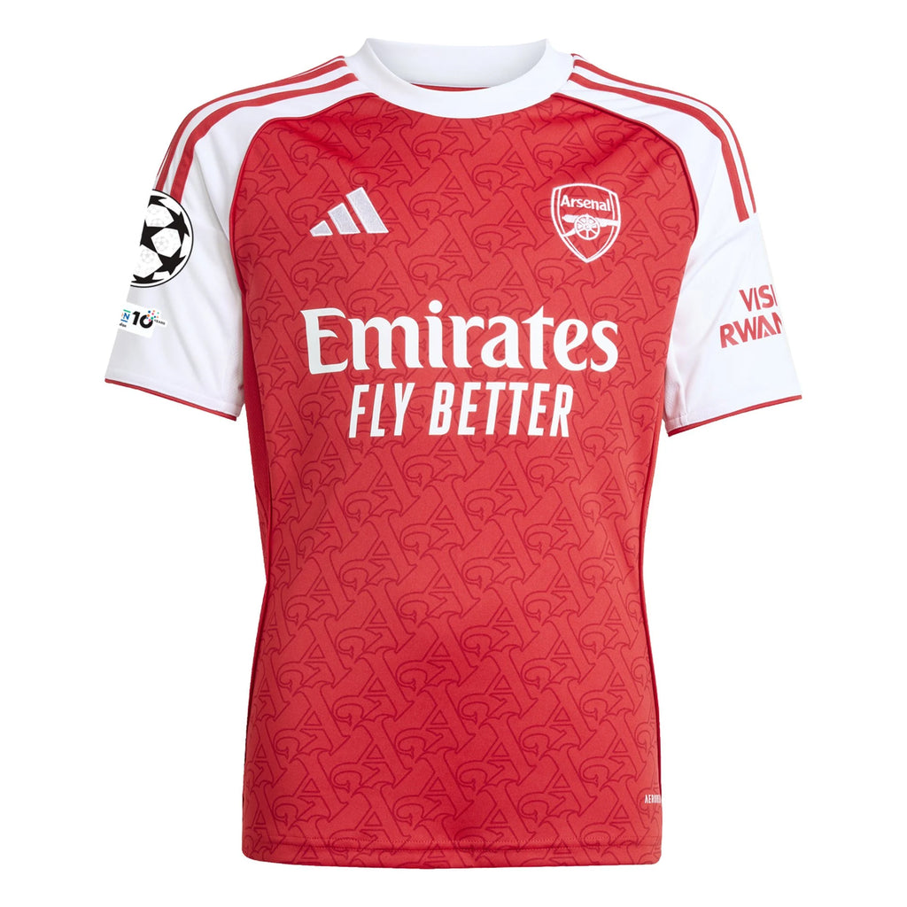 Kid's Replica Arsenal Home Jersey 25/26 UCL