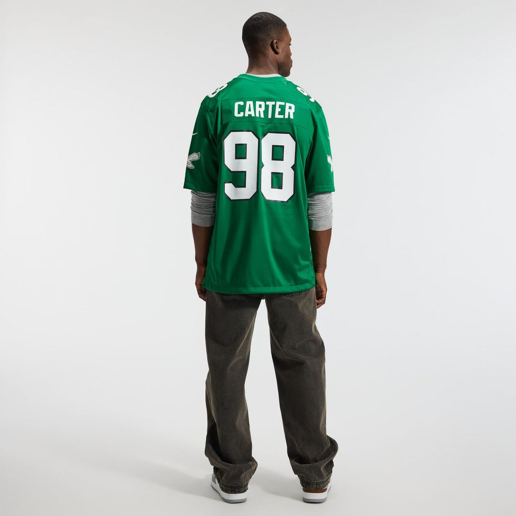 Men's Philadelphia Eagles Jalen Carter Midnight Green Team