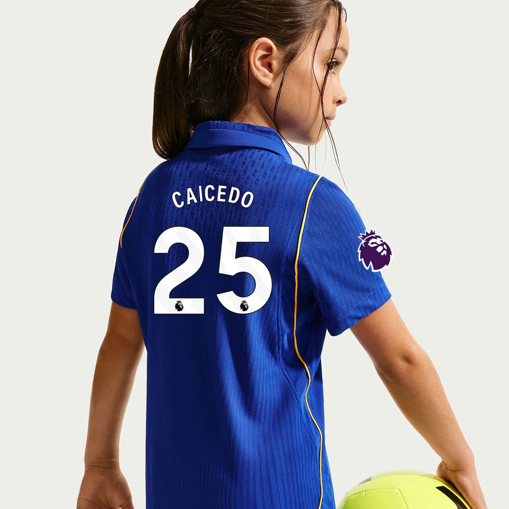 Kid's Authentic Caicedo Chelsea Home Jersey 26/27
