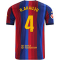Men's Replica R. Araujo Barcelona Home Jersey 26/27