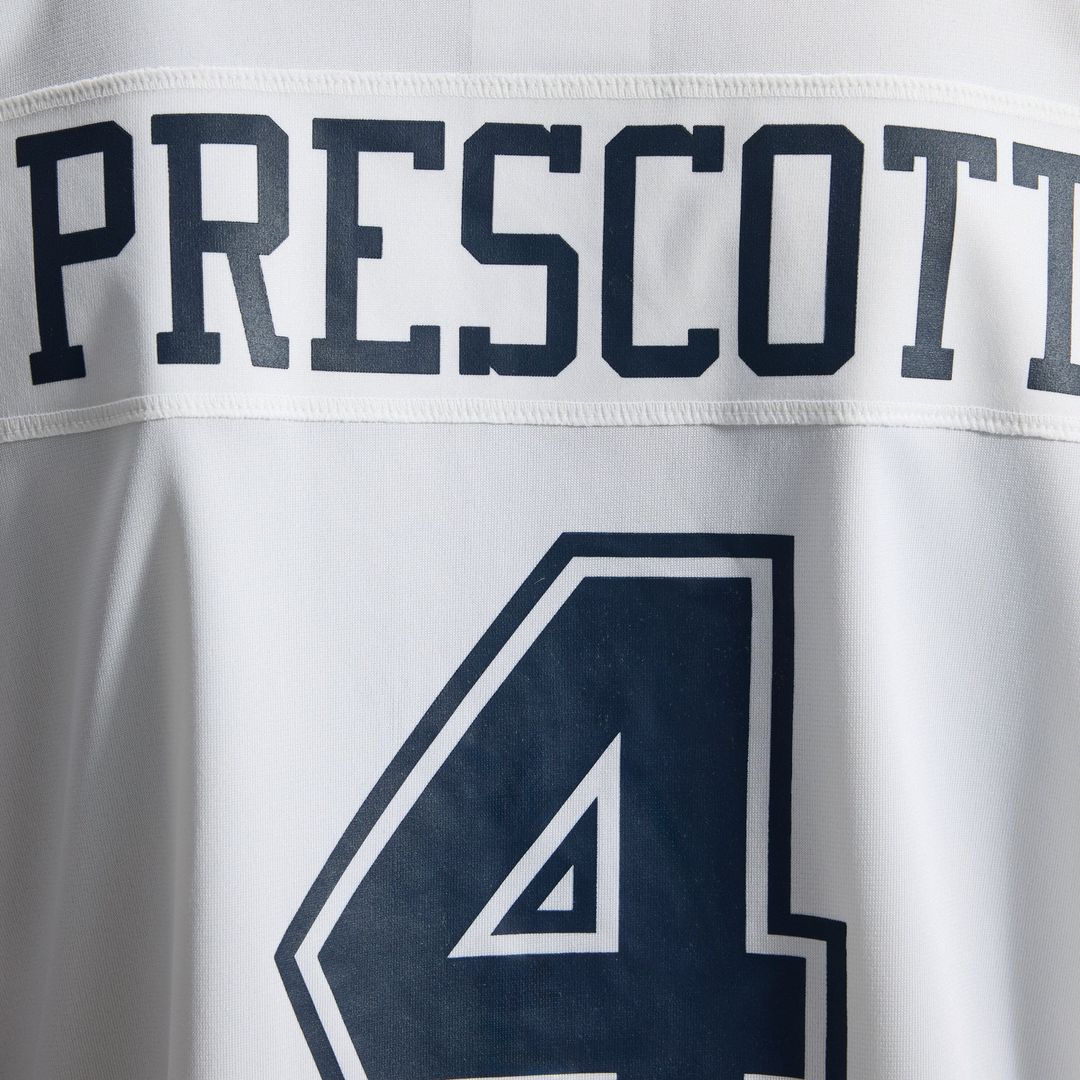 Men's Dallas Cowboys Dak Prescott Navy Alternate Game Team Jersey