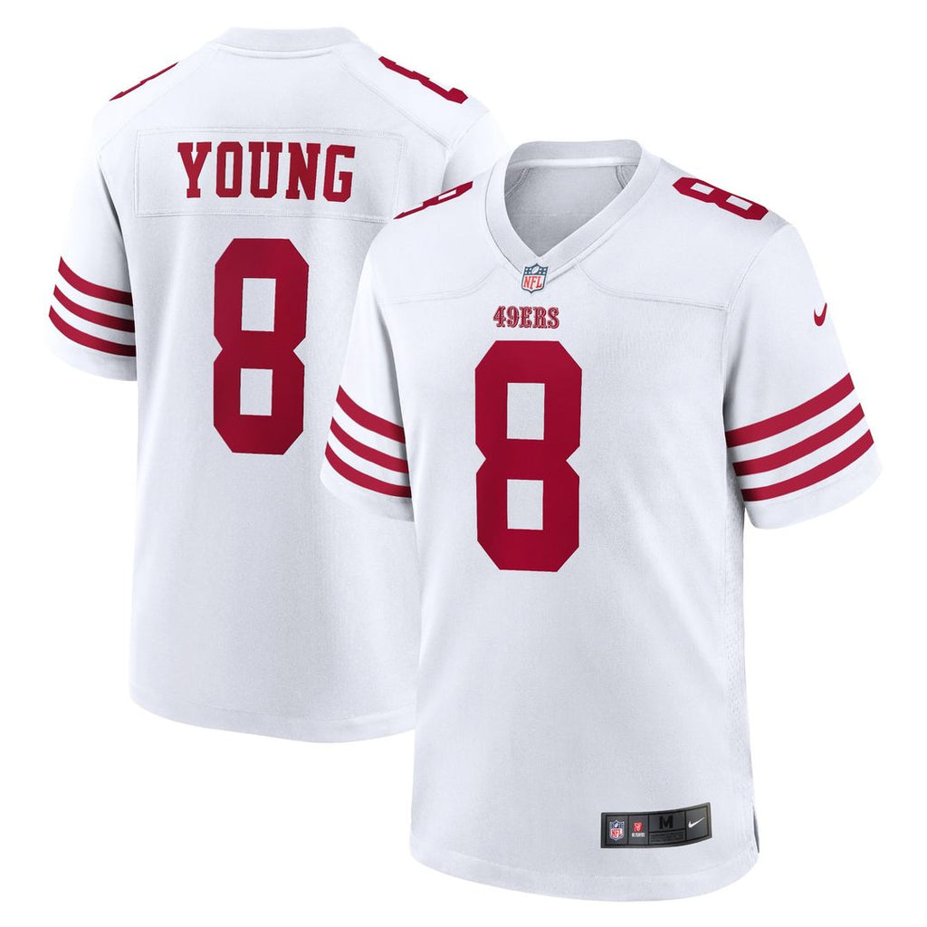 Men's San Francisco 49ers Steve Young White Retired Player