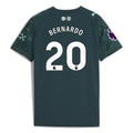 Kid's Replica Bernardo Manchester City Fourth Jersey 25/26