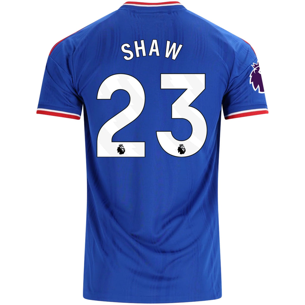 Men's Authentic Shaw Manchester United Away Jersey 26/27