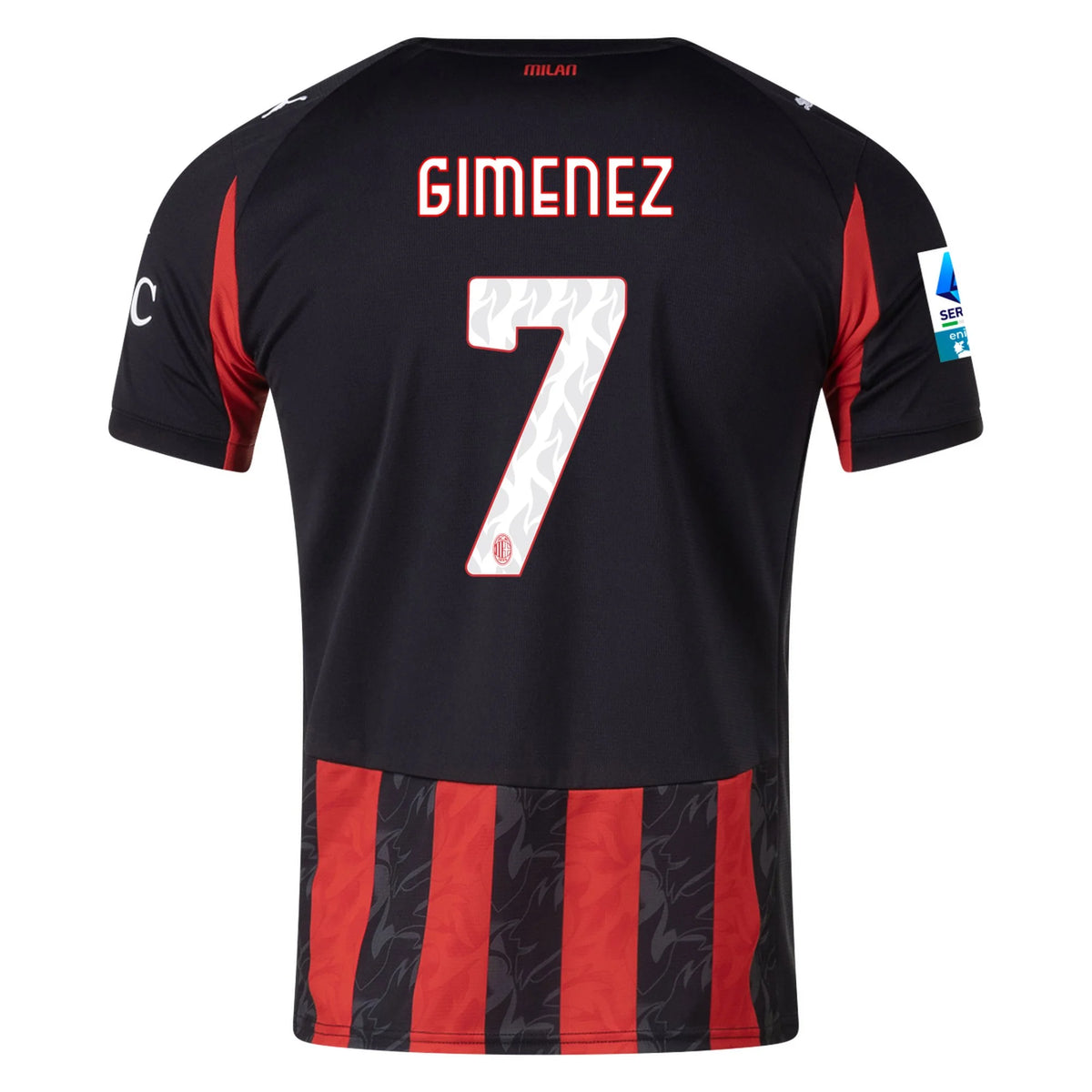 Men's Replica Gimenez AC Milan Home Jersey 25/26