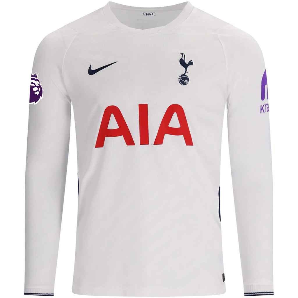 Men's Replica Kulusevski Tottenham Hotspur Long Sleeve Home Jersey 26/27