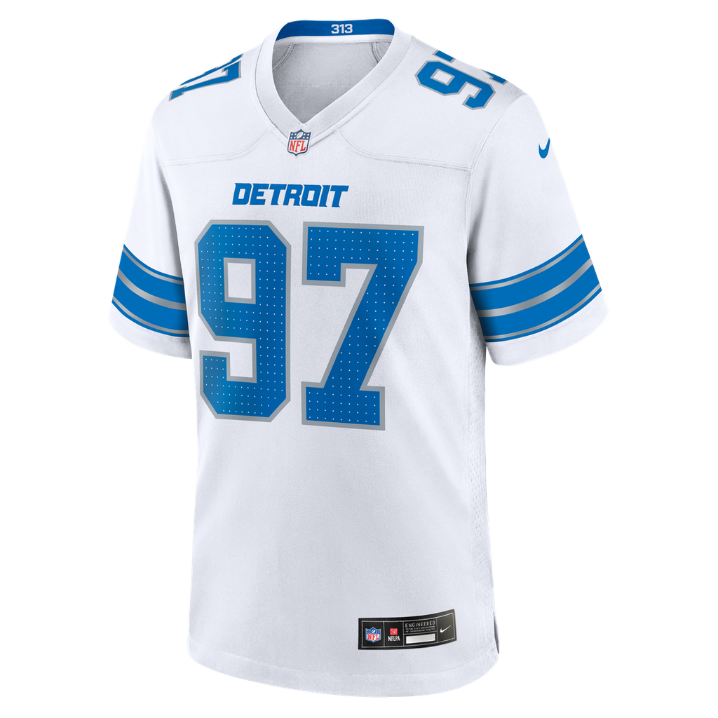 Men's Detroit Lions Aidan Hutchinson Black 2nd Alternate