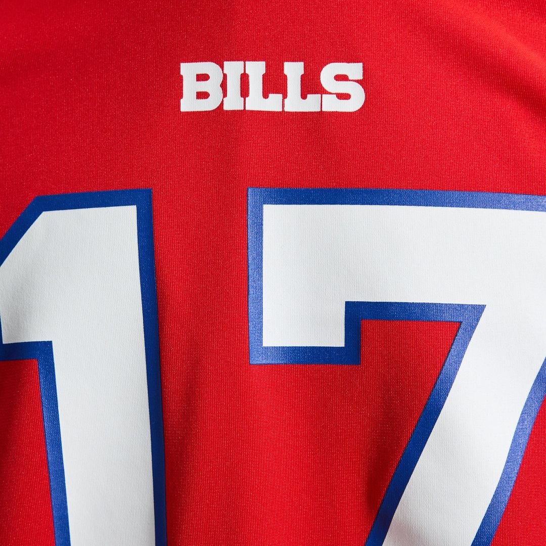 Men's Buffalo Bills Josh Allen Royal Team Game Player Jersey