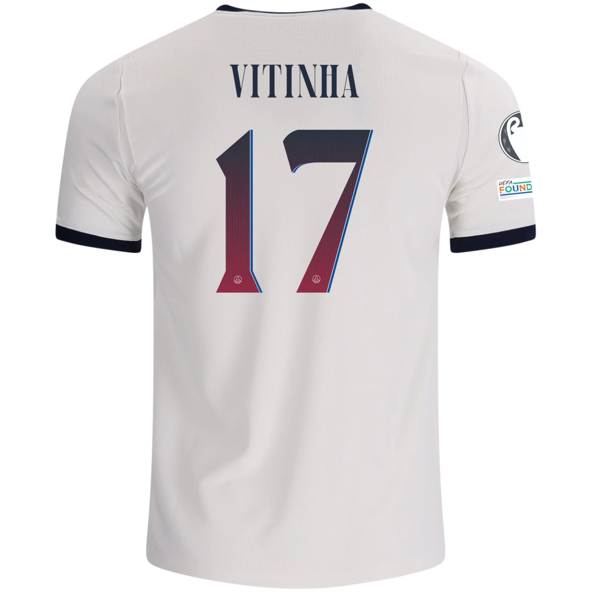 Men's Replica Vitinha Paris Saint-Germain Away Jersey 26/27 UCL