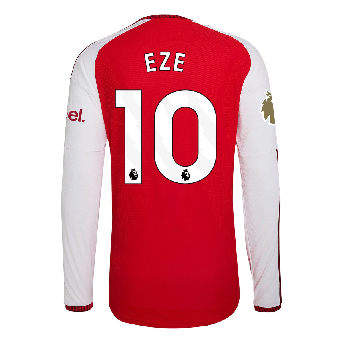 Men's Authentic Eze Arsenal Long Sleeve Home Jersey 26/27