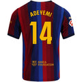 Men's Authentic Adeyemi Barcelona Home Jersey 26/27