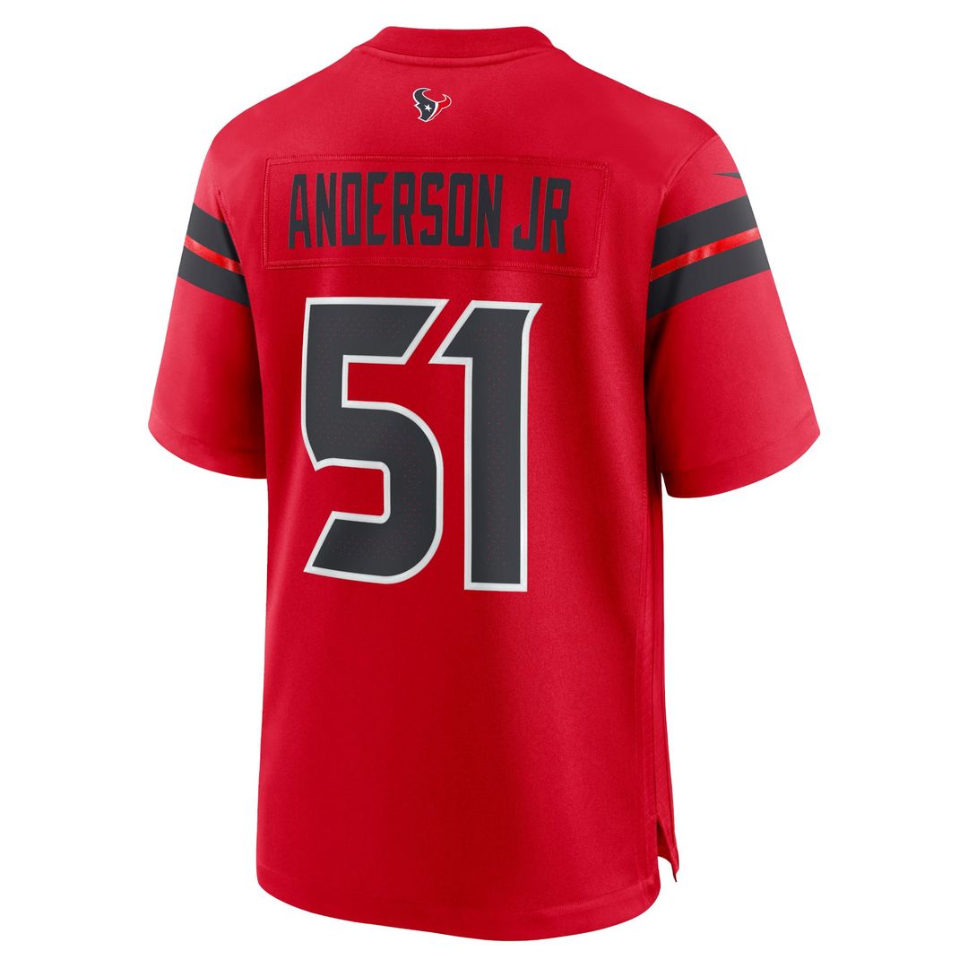 Men's Houston Texans Will Anderson Jr. Red Alternate