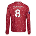 Kid's Replica Szoboszlai Liverpool Long Sleeve Home Jersey 26/27