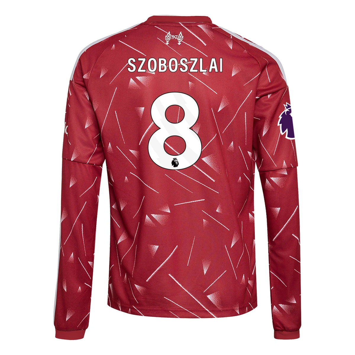 Kid's Replica Szoboszlai Liverpool Long Sleeve Home Jersey 26/27