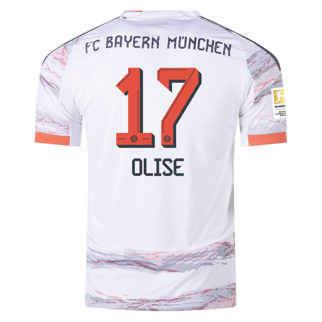 Men's Replica Olise Bayern Munich Away Jersey 25/26