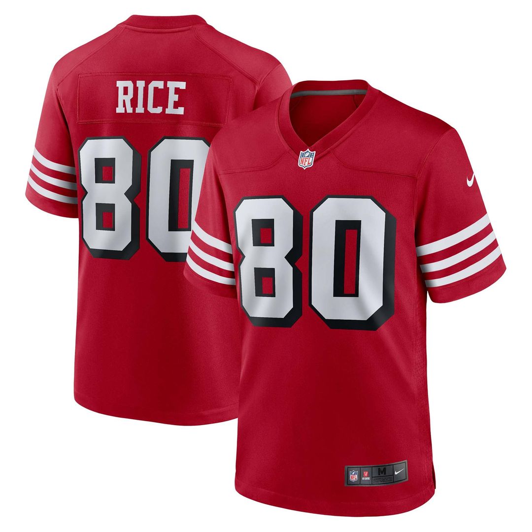 Men's San Francisco 49ers Jerry Rice White Retired Player