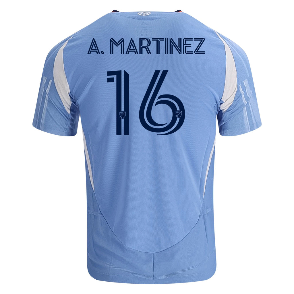 Men's Authentic Martinez New York City FC Home Jersey 2026