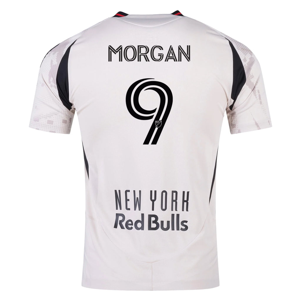 Men's Authentic Morgan NY Red Bulls Away Jersey 25/26