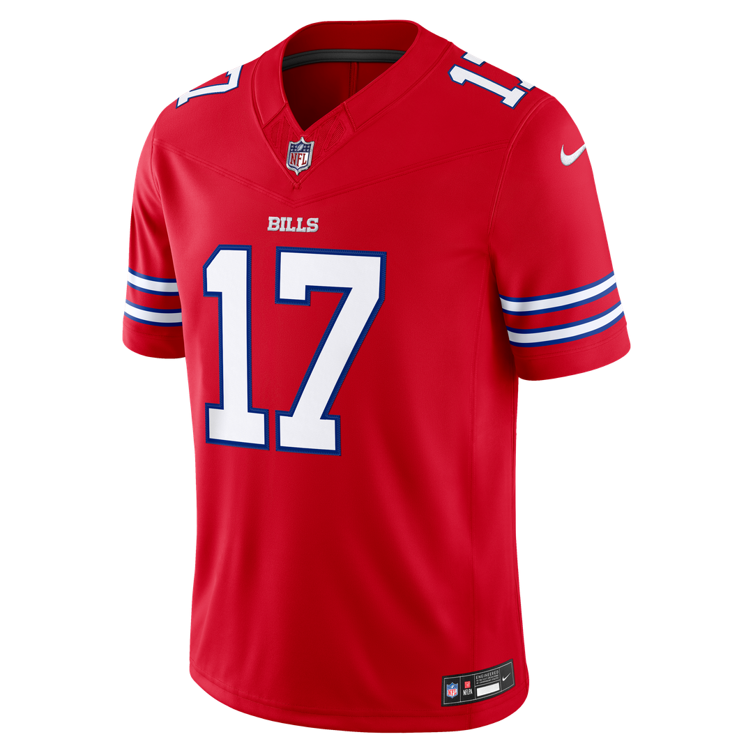 Men's Buffalo Bills Josh Allen Royal Team Vapor F.U.S.E. Stitched