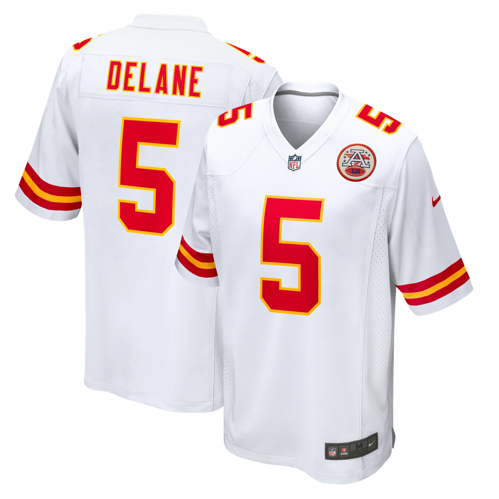 Men's Kansas City Chiefs Mansoor Delane White