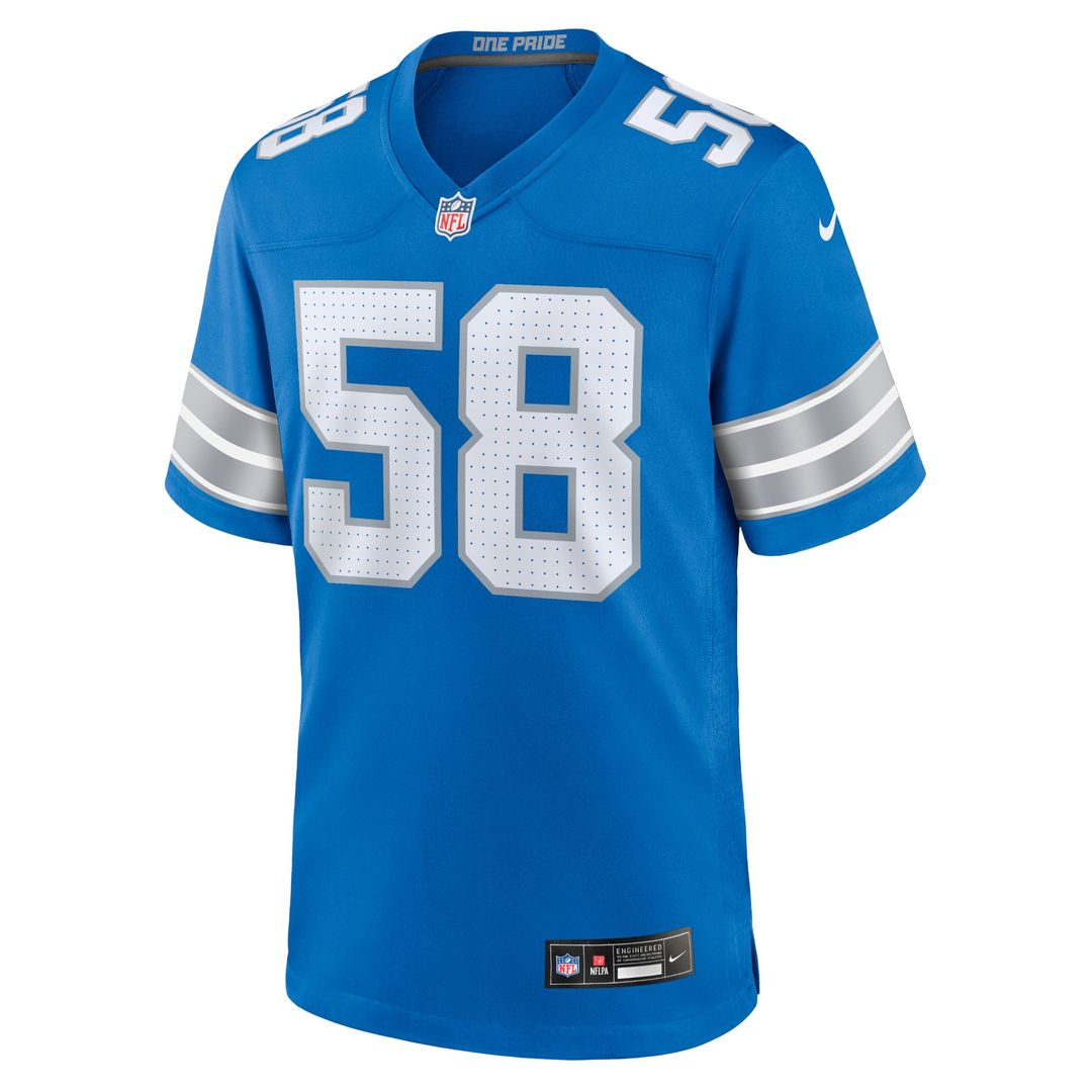 Men's Detroit Lions Penei Sewell White