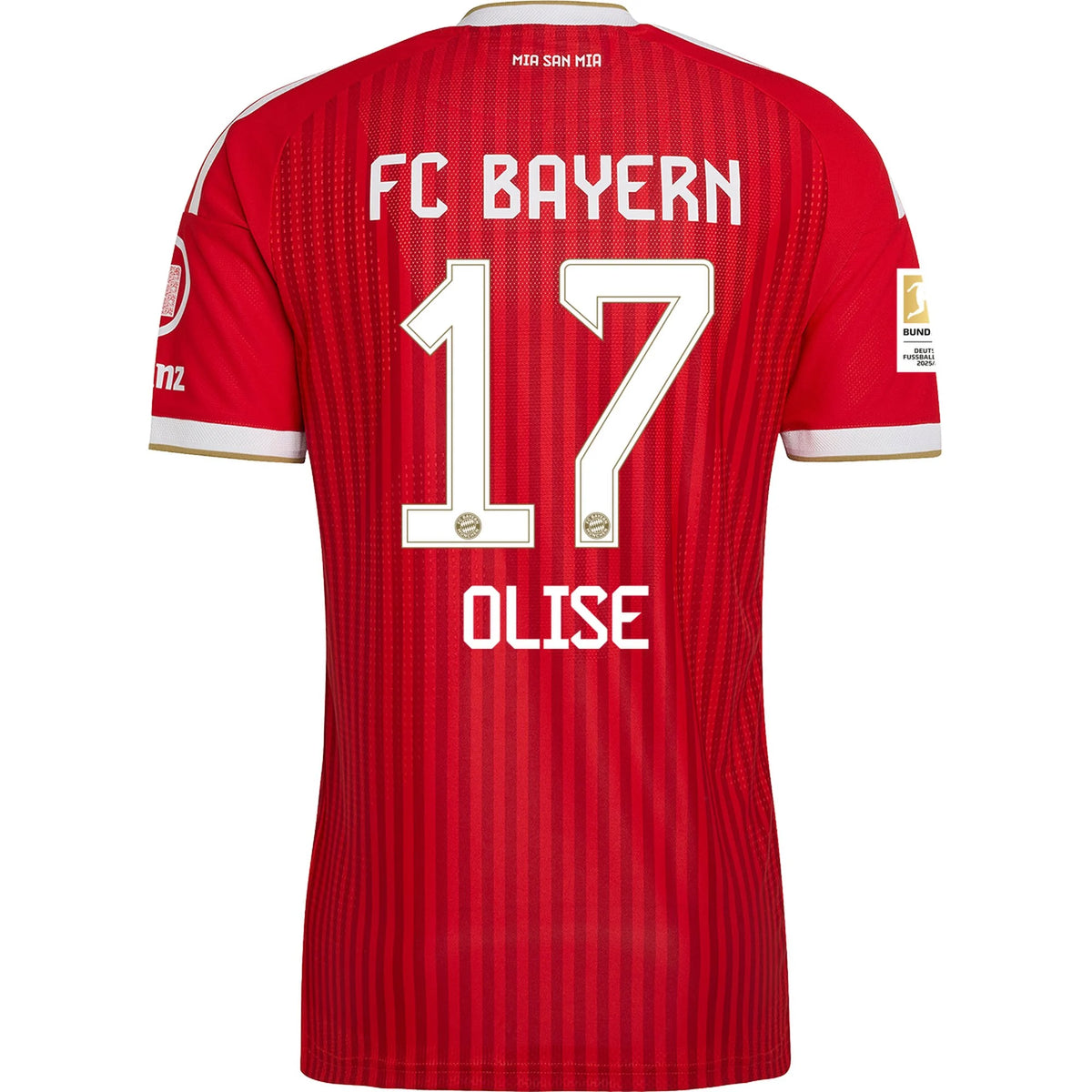 Men's Authentic Olise Bayern Munich Home Jersey 26/27