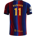 Kid's Authentic Raphinha Barcelona Home Jersey 26/27 UCL