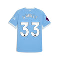 Men's Authentic O'Reilly Manchester City Home Jersey Gift Box 26/27