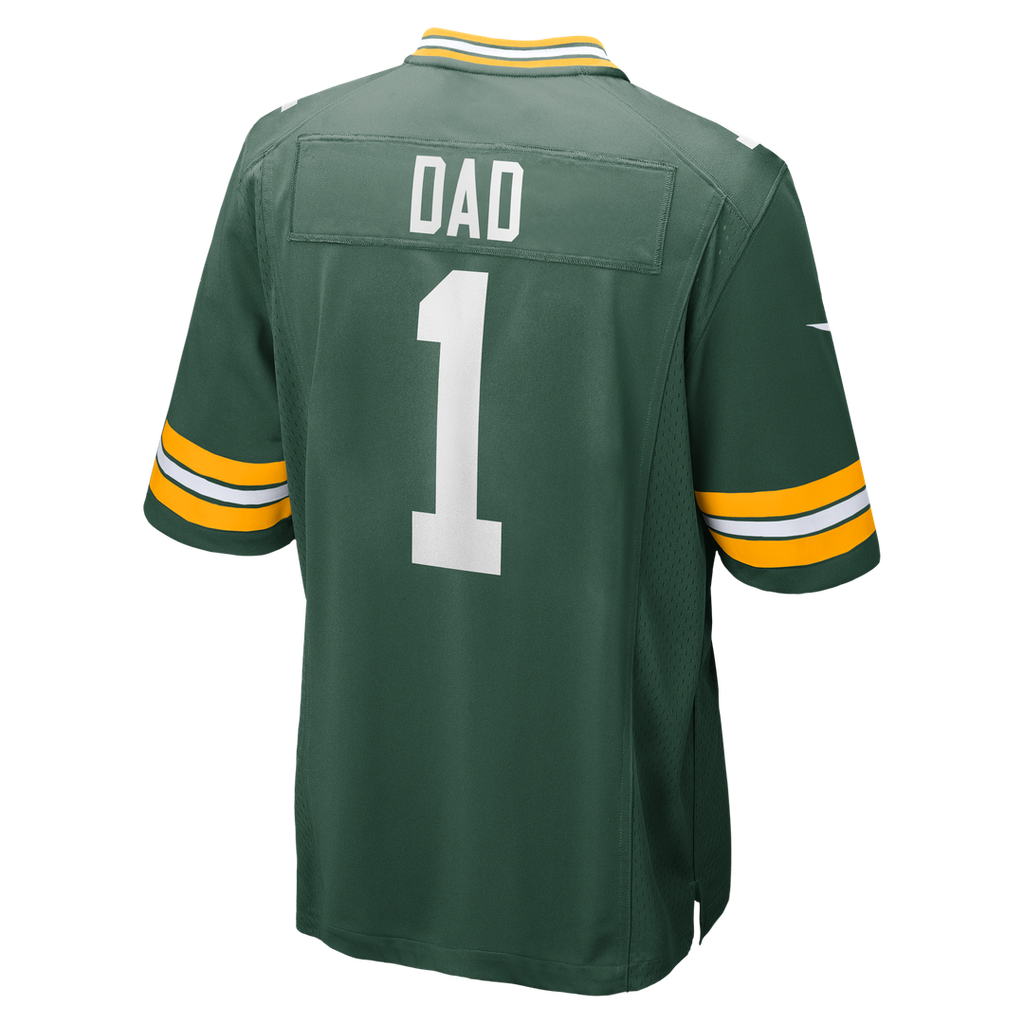 Men's Green Bay Packers Number 1 Dad Green