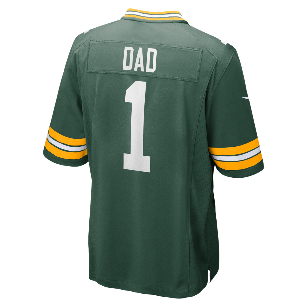 Men's Green Bay Packers Number 1 Dad Green