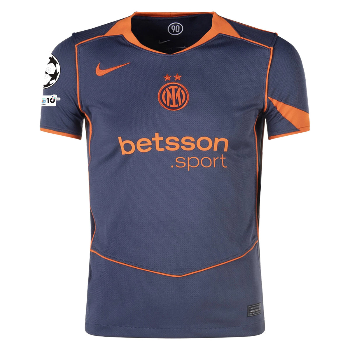 Kid's Replica Inter Milan Third Jersey 25/26 UCL