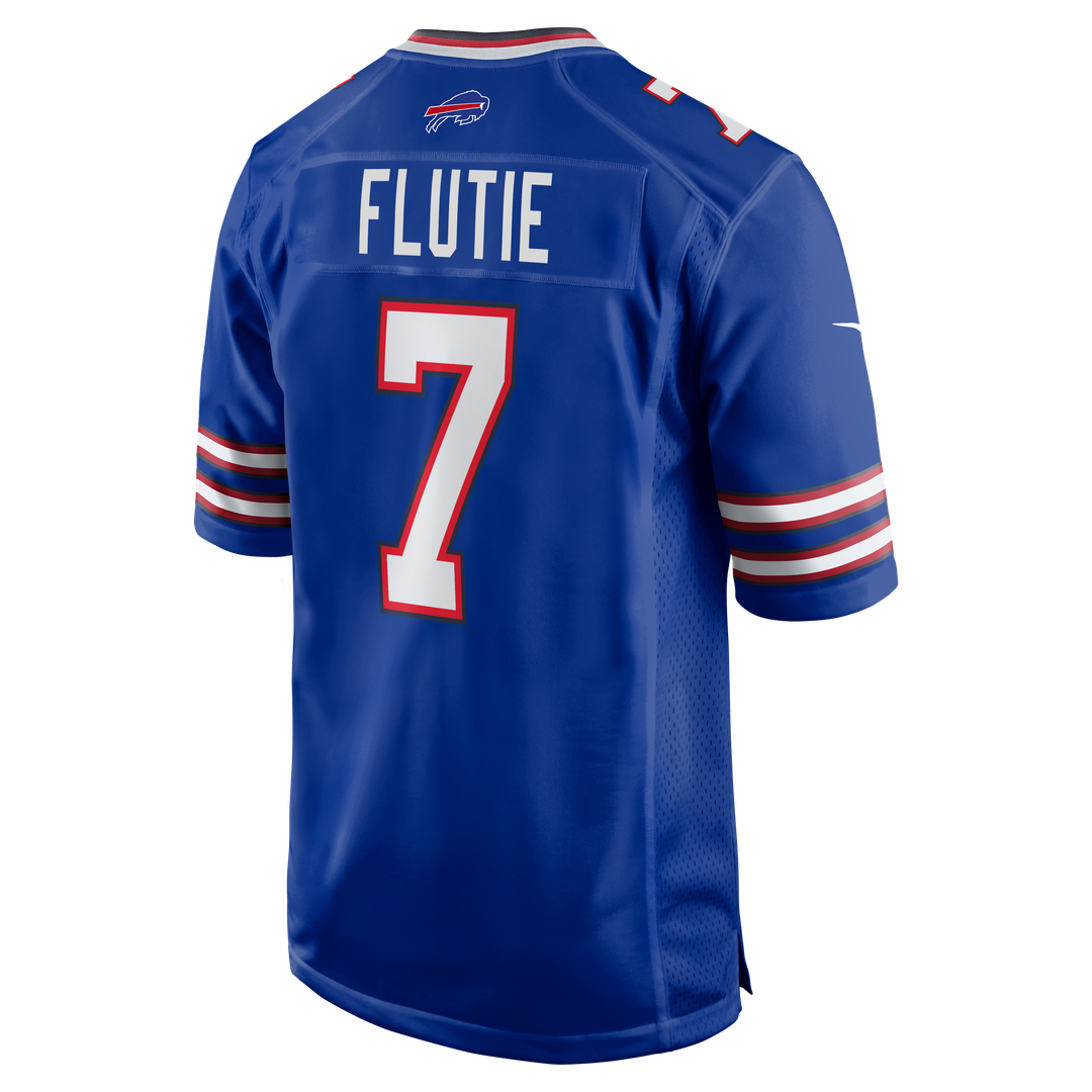 Men's Buffalo Bills Doug Flutie Royal Game Retired Player Jersey