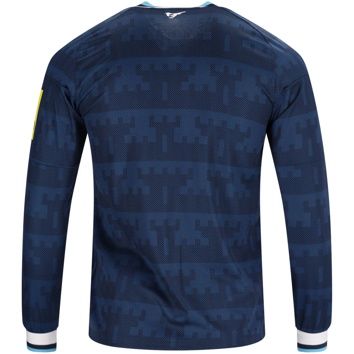 Men's Replica Newcastle Long Sleeve Away Jersey 26/27