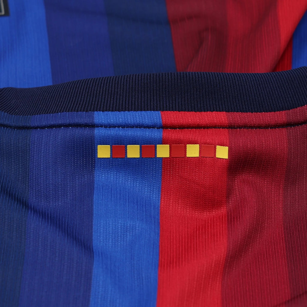 Kid's Replica Barcelona Home Jersey 26/27