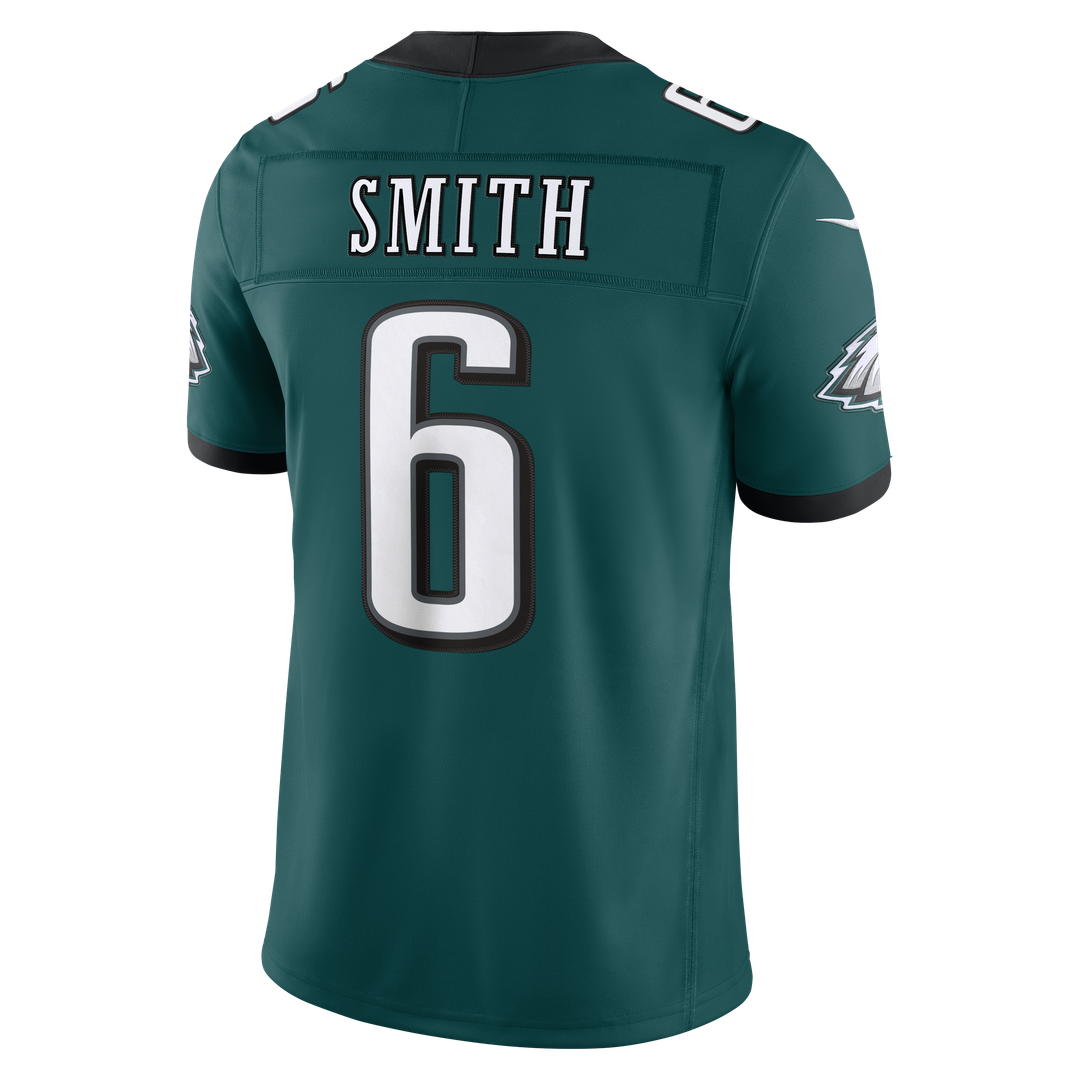 Men's Philadelphia Eagles DeVonta Smith Kelly Green Alternate Vapor F.U.S.E. Stitched