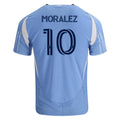 Men's Authentic Moralez New York City FC Home Jersey 2026